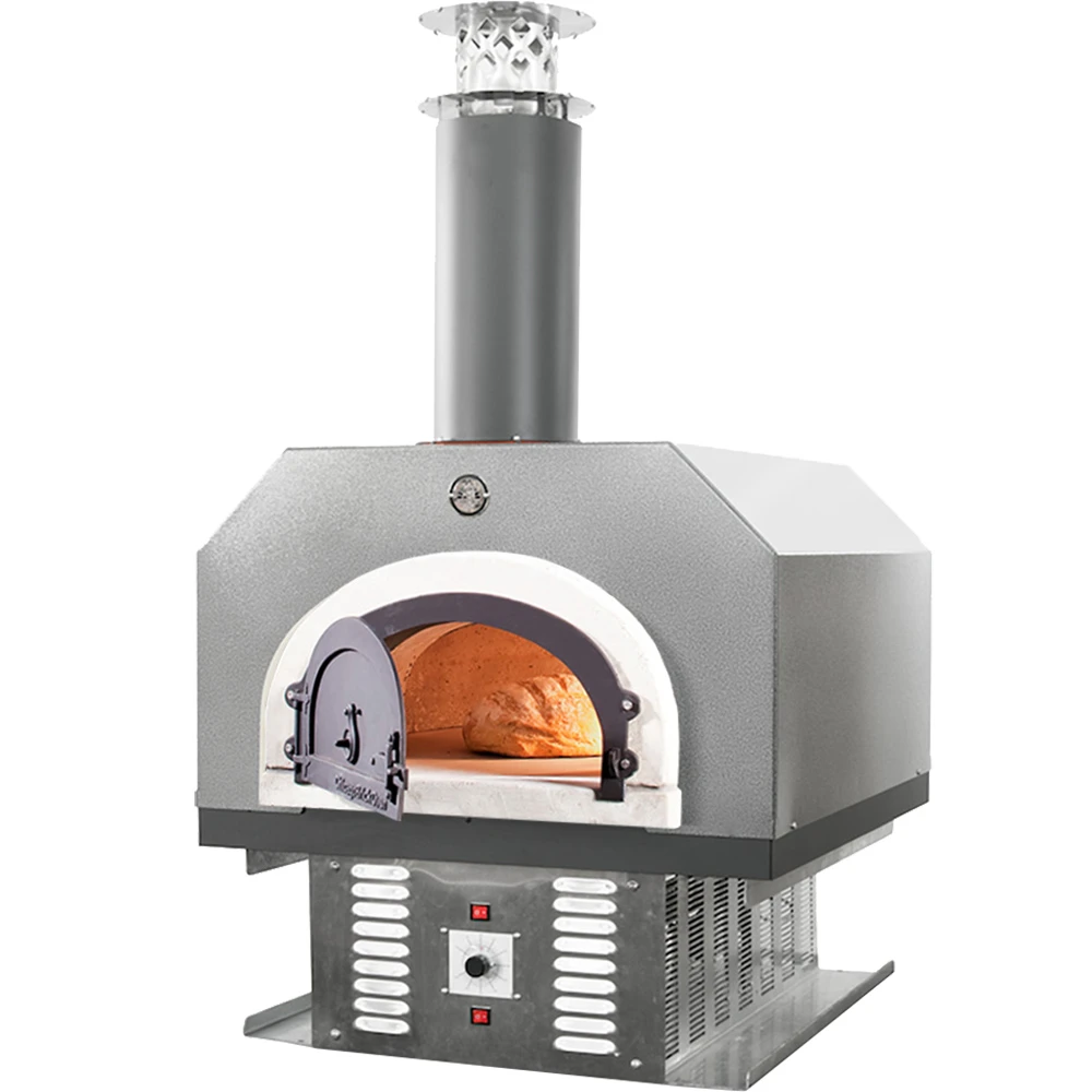 Chicago Brick Oven CBO-750 Hybrid Countertop Residential Outdoor Pizza Oven - Silver - Natural Gas 3 Chicago Brick Oven CBO-750 Hybrid Countertop Residential Outdoor Pizza Oven - Silver - Natural Gas