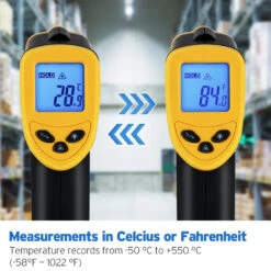 Chicago Brick Oven Digital Infrared Thermometer Gun 11 Chicago Brick Oven Digital Infrared Thermometer Gun -Kitchen BBQ Sale Chicago Brick Oven Digital Infrared Thermometer Gun CBO A IR GUN S ETEK F or C