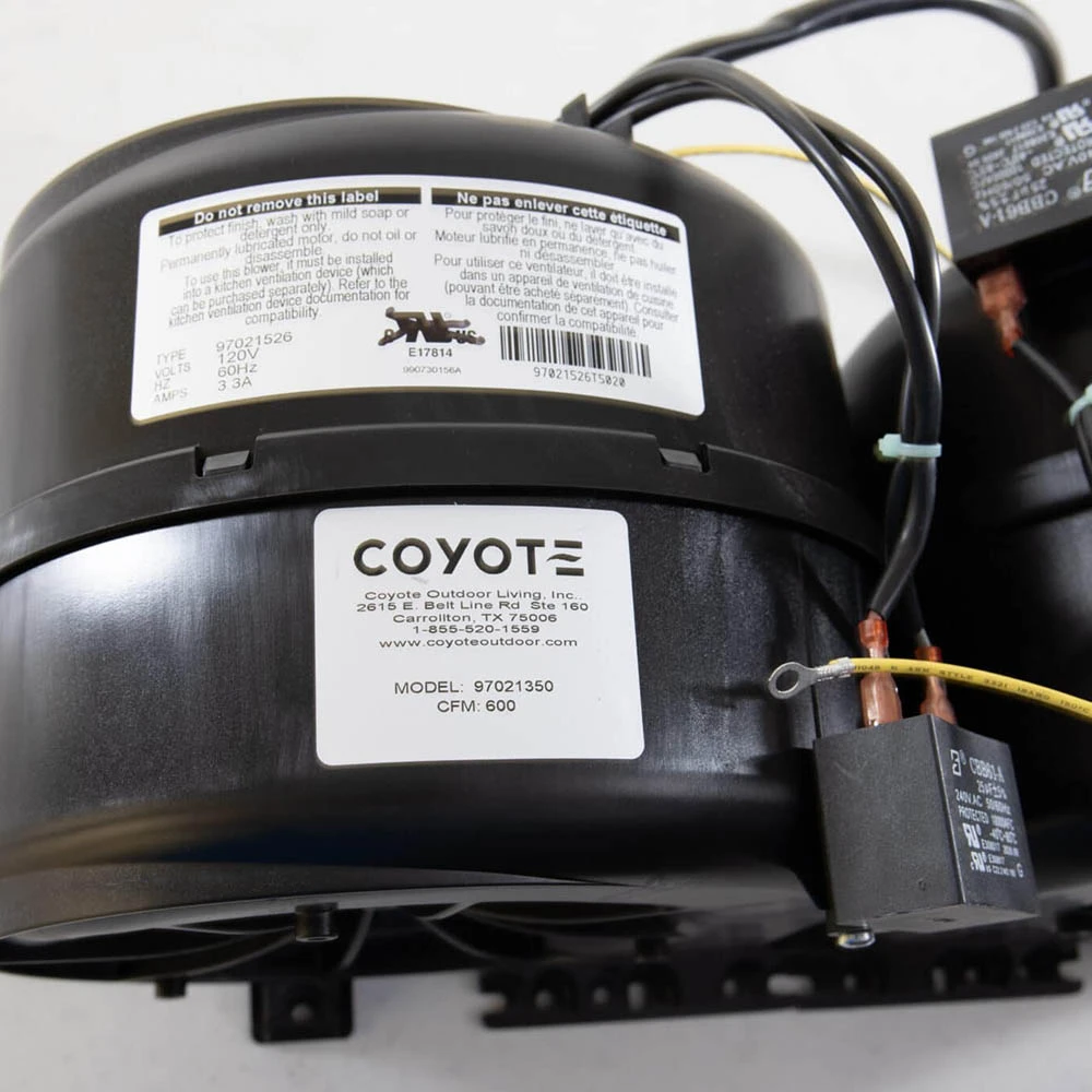 Coyote 48-Inch Stainless Steel Outdoor Vent Hood - 1200 CFM 8 Coyote 48-Inch Stainless Steel Outdoor Vent Hood - 1200 CFM - Image 6