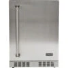 Coyote 24-Inch 5.5 Cu. Ft. Right Hinge Outdoor Rated Compact Refrigerator