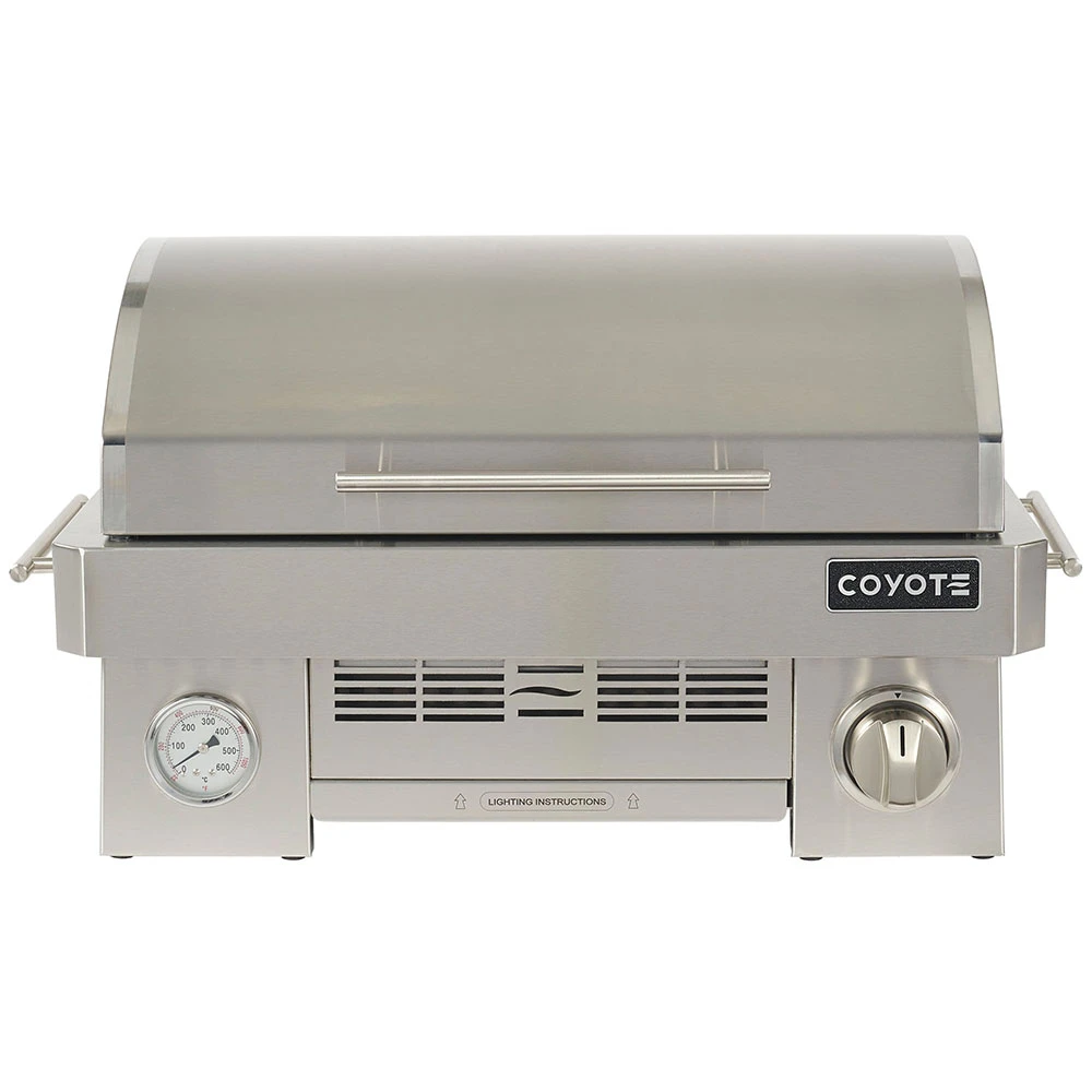 Coyote 25-Inch 20,000 BTU Marine-Grade Portable Propane Gas Grill 6 Coyote 25-Inch 20,000 BTU Marine-Grade Portable Propane Gas Grill - Image 4