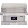 Coyote Touch-Screen Controlled 36-Inch 304 Stainless Steel Built-In Pellet Grill -Kitchen BBQ Sale Coyote C1P36 Touch Screen Controlled 36 Inch 304 Stainless Steel Built In Pellet Grill