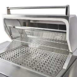 Coyote Touch-Screen Controlled 36-Inch 304 Stainless Steel Built-In Pellet Grill -Kitchen BBQ Sale Coyote Pellet Grill Warming Rack