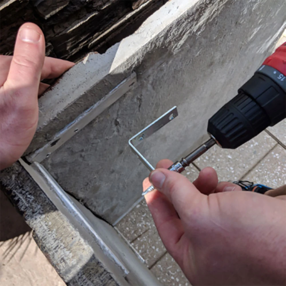 Coyote Ready-To-Assemble 3 Ft. Outdoor Kitchen Island For Electric Grill And Refrigerator - White Stacked Stone 11 Coyote Ready-To-Assemble 3 Ft. Outdoor Kitchen Island For Electric Grill And Refrigerator - White Stacked Stone - Image 9