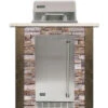Coyote Ready-To-Assemble 3 Ft. Outdoor Kitchen Island For Electric Grill And Refrigerator - Brown Stacked Stone 2 Coyote Ready-To-Assemble 3 Ft. Outdoor Kitchen Island For Electric Grill And Refrigerator - Brown Stacked Stone -Kitchen BBQ Sale Coyote Ready To Assemble 3 Ft Outdoor Kitchen Island with 18 Inch Electric Grill and Access Door Brown Stacked Stone RTAC E3F SB RTAC E3F SB
