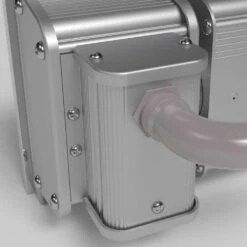 Dimplex Heat-IR Series Indoor/Outdoor 35-Inch 1800W Single Element Electric Infrared Wall-Mounted Patio Heater - 240V - Stainless Steel -Kitchen BBQ Sale Dimplex Indoor Outdoor 1800W Single Element Electric Infrared Patio Heater 240V DIR18A10GR Rear Detail