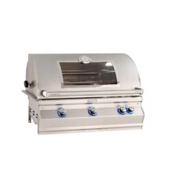 Fire Magic Aurora A790i 36-Inch 3-Burner Built-In Propane Gas Grill With Rear Burner And Magic View Window