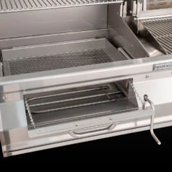 Fire Magic Aurora A830i 48-Inch Built-In Natural Gas & Charcoal Combo Grill With Rear Burner And Infrared Burner 16 Fire Magic Aurora A830i 48-Inch Built-In Natural Gas & Charcoal Combo Grill With Rear Burner And Infrared Burner -Kitchen BBQ Sale FM Closeup Aurora 830 Charcoal Burner