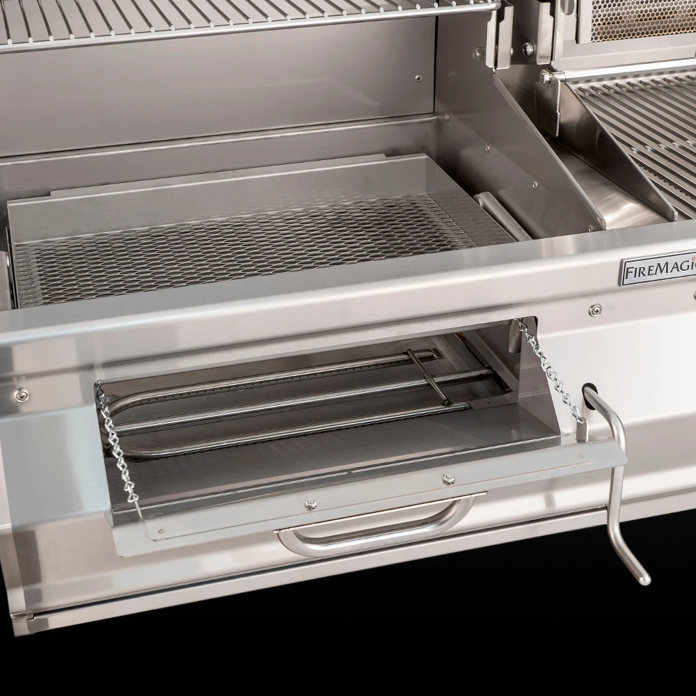 Fire Magic Aurora A830i 48-Inch Built-In Natural Gas & Charcoal Combo Grill With Rear Burner And Infrared Burner 7 Fire Magic Aurora A830i 48-Inch Built-In Natural Gas & Charcoal Combo Grill With Rear Burner And Infrared Burner - Image 5