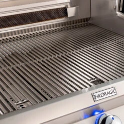 Fire Magic Echelon Diamond E790i 36-Inch 3-Burner Built-In Natural Gas Grill With Digital Thermometer, Rear Burner And Magic View Window -Kitchen BBQ Sale FM Closeup Echelon Diamond Sear Grids 3