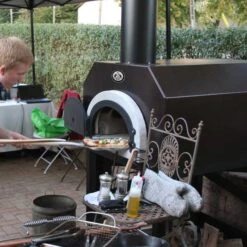 Chicago Brick Oven CBO-500 Countertop Wood-Fired Residential Outdoor Pizza Oven - Black 15 Chicago Brick Oven CBO-500 Countertop Wood-Fired Residential Outdoor Pizza Oven - Black -Kitchen BBQ Sale Fox Valley Winery 3 1024x