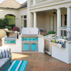 Hestan 36-Inch 3-Burner Built-In Propane Gas Grill With Infrared Rotisserie Burner - Bora Bora 9 Hestan 36-Inch 3-Burner Built-In Propane Gas Grill With Infrared Rotisserie Burner - Bora Bora -Kitchen BBQ Sale G BR36 Hestan Outdoor Built In Grill 36 14 1000x750 66799da 3