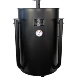 Gateway Drum Smokers 55 Gallon Charcoal BBQ Smoker - Matte Black