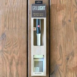 GrilLight 18-Inch Restaurant-Grade Stainless Steel BBQ Spatula With LED Light - USA Flag -Kitchen BBQ Sale GrilLight 18 Inch Restaurant Grade Stainless Steel BBQ Spatula with LED Light USA Flag Package