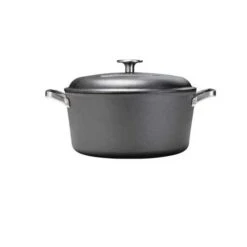 Camp Chef 10-Inch Heritage Pre-Seasoned Cast Iron Dutch Oven - 5 Quart