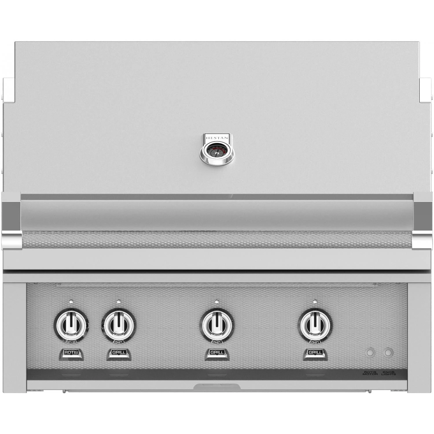 Hestan 36-Inch 3-Burner Built-In Natural Gas Grill With Infrared Sear Burner And Rotisserie Burner - Steeletto 3 Hestan 36-Inch 3-Burner Built-In Natural Gas Grill With Infrared Sear Burner And Rotisserie Burner - Steeletto