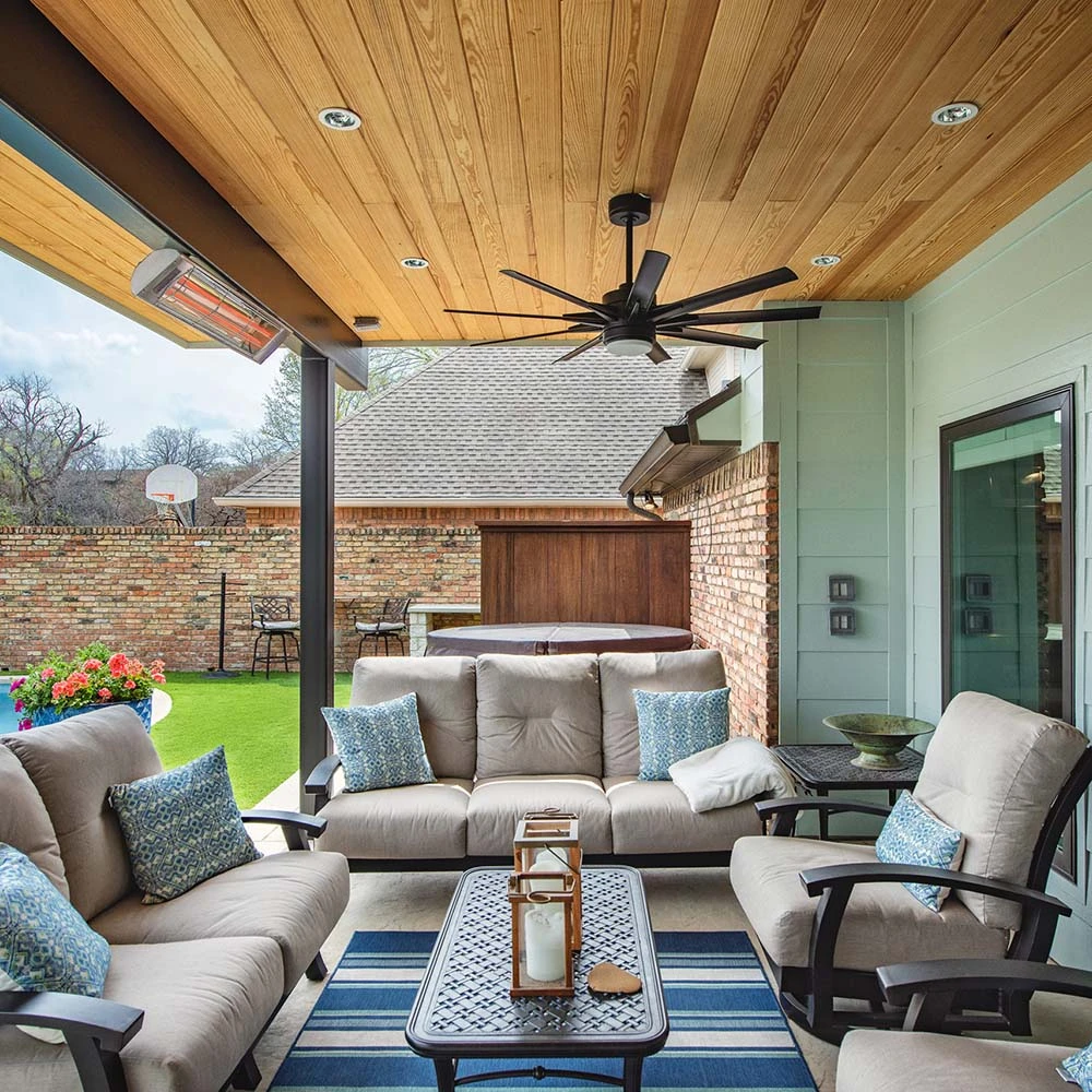 Infratech CD-Series 61 1/4-Inch 6000W Dual Element Electric Infrated Patio Heater - 240V - Stainless Steel 9 Infratech CD-Series 61 1/4-Inch 6000W Dual Element Electric Infrated Patio Heater - 240V - Stainless Steel - Image 7