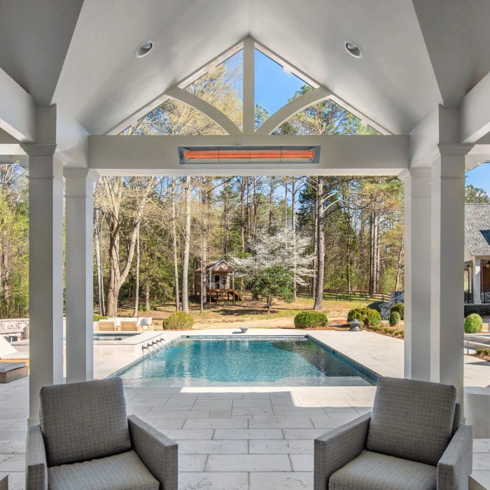 Infratech CD-Series 61 1/4-Inch 6000W Dual Element Electric Infrated Patio Heater - 240V - Stainless Steel 10 Infratech CD-Series 61 1/4-Inch 6000W Dual Element Electric Infrated Patio Heater - 240V - Stainless Steel - Image 8