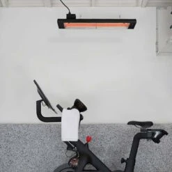 Infratech C-Series 33-Inch 1500W Single Element Electric Infrared Comfort Garage Heater With Plug - 120V - Black -Kitchen BBQ Sale Infratech Heater Lifestyle