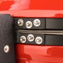 Kamado Joe Big Joe III 24-Inch Stand-Alone Charcoal Ceramic Kamado Grill -Kitchen BBQ Sale Kamado Joe Big Joe III 24 Inch Ceramic Grill BJ24RHCI A Hinges Detail