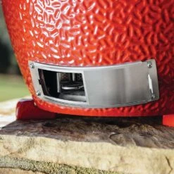 Kamado Joe Classic Joe II 18-Inch Stand-Alone Charcoal Ceramic Kamado Grill -Kitchen BBQ Sale Kamado Joe Classic Joe II 18 Inch Stand Alone Ceramic Grill KJ23NRHC Lifestyle Charcoal Box