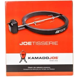 Kamado Joe JoeTisserie Kamado Rotisserie System - Fits Kamado Joe 18-Inch Classic Joe Grills -Kitchen BBQ Sale Kamado Joe Classic Joe JoeTisserie Kamado Rotisserie System KJ TISSERIENA Box