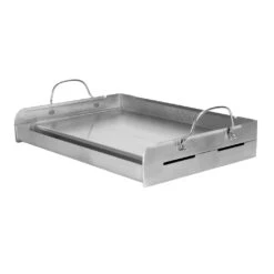 Little Griddle Professional Series Full-Size 25-Inch X 16-Inch Stainless Steel BBQ Griddle -Kitchen BBQ Sale Little Griddle Professional Series Full Size 25 Inch x 16 Inch Stainless Steel BBQ Griddle GQ 230 Angled View