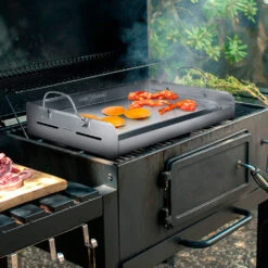 Little Griddle Professional Series Full-Size 25-Inch X 16-Inch Stainless Steel BBQ Griddle -Kitchen BBQ Sale Little Griddle Professional Series Full Size 25 Inch x 16 Inch Stainless Steel BBQ Griddle GQ 230 Smoker