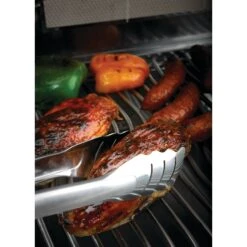 Napoleon PRO Stainless Steel Easy Locking Tongs 6 Napoleon PRO Stainless Steel Easy Locking Tongs -Kitchen BBQ Sale Low Res JPG 55011 PRO EasyLockingTongs InUse