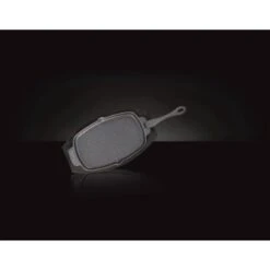 Napoleon PRO Series Cast Iron Sizzle Platter With Wooden Server Set -Kitchen BBQ Sale Low Res JPG 56008 CastIronSizzlePlatter OnBlack