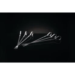Napoleon Healthy Choice BBQ Accessory Starter Kit -Kitchen BBQ Sale Low Res JPG 70015 90003 seafood starter kit 6 skewers on black