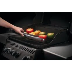 Napoleon Stainless Steel Executive 3-Piece BBQ Toolset -Kitchen BBQ Sale Low Res JPG 70036 PresEd 3pc Toolset InUse Peppers