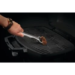 Napoleon TravelQ 3-Piece Stainless Steel BBQ Toolset -Kitchen BBQ Sale Low Res JPG 70051 Travel Q Tool Set InUse Brush