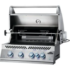 Napoleon Built-In 700 Series 32-Inch Natural Gas Grill With Infrared Rear Burner - Stainless Steel