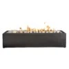 Napoleon 52-Inch Linear 60,000 BTU Gas Rectangular Patioflame Fire Pit Table With Lid -Kitchen BBQ Sale Low Res JPG GPFL48 patioflame rocks flat