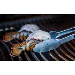 Napoleon Stainless Steel Auto Locking Tongs 8 Napoleon Stainless Steel Auto Locking Tongs -Kitchen BBQ Sale Low Res JPG PrestigePRO500RSIB LobsterTails