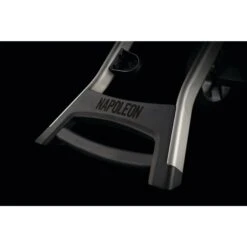 Napoleon TravelQ 285 Portable Propane Gas Grill With Griddle - Red -Kitchen BBQ Sale Low Res JPG TQ285 Detail Foot Handle