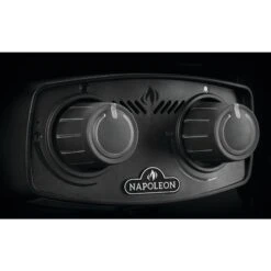 Napoleon TravelQ 285 Portable Propane Gas Grill With Griddle - Red -Kitchen BBQ Sale Low Res JPG TQ285 Detail Knobs