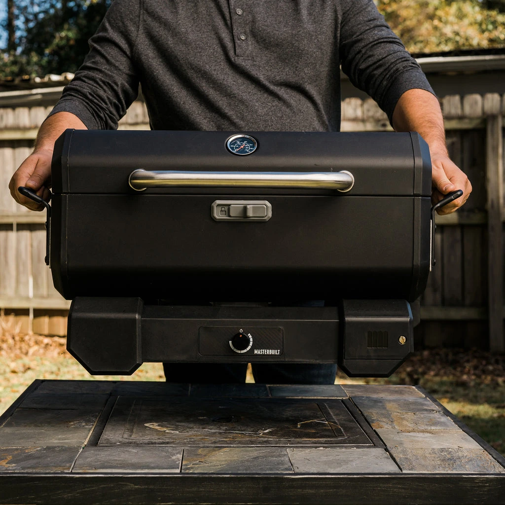 Masterbuilt 28-Inch Portable Charcoal Grill And Smoker 5 Masterbuilt 28-Inch Portable Charcoal Grill And Smoker - Image 3