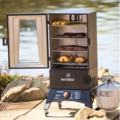 Masterbuilt ThermoTemp XL 40-Inch Propane Smoker With 4 Adjustable Racks And Window -Kitchen BBQ Sale Masterbuilt Product Application Images 0014s 0003 MB20051316 1024x