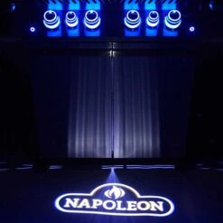 Napoleon Prestige PRO 500 RSIB Propane Gas With Infrared Rear & Side Burners - Stainless Steel -Kitchen BBQ Sale Napoleon Prestige PRO 500 RSIB Proximity Lighting Display With Napoleon Logo Projection