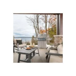 Napoleon Prestige PRO 500 RSIB Propane Gas With Infrared Rear & Side Burners - Stainless Steel -Kitchen BBQ Sale Napoleon Prestige PRO 500 RSIB lifestyle view