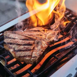 Napoleon Rogue SE 425 RSIB Propane Gas Grill With Infrared Rear & Side Burner - Stainless Steel -Kitchen BBQ Sale Napoleon Rogue SE 425 RSIB Propane Gas Grill with Infrared Rear and Side Burner Stainless Steel Searing Sideburner