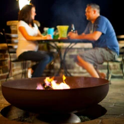 Ohio Flame Patriot 30-Inch Wood Burning Fire Pit 18 Ohio Flame Patriot 30-Inch Wood Burning Fire Pit -Kitchen BBQ Sale Ohio Flame Patriot 30 Inch Wood Burning Fire Pit OF30FPNSF Date Night