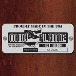 Ohio Flame Stellar 30-Inch Wood Burning Artisan Fire Pit -Kitchen BBQ Sale Ohio Flame Stellar 30 Inch Wood Burning Artisan Fire Pit OF30ABST Made in the USA Tag