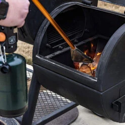 Oklahoma Joe's 1-Pound Propane Tank Charcoal Lighter/Starter, With Ergonomic Handle And Safety Trigger 14 Oklahoma Joe's 1-Pound Propane Tank Charcoal Lighter/Starter, With Ergonomic Handle And Safety Trigger -Kitchen BBQ Sale Oklahoma Joes 1 Pound Propane Tank Charcoal Lighter Starter 4816850R06 Lifestyle In Use