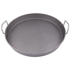Oklahoma Joe's 19-inch Carbon Steel Deep Dish Pan 10 Oklahoma Joe's 19-inch Carbon Steel Deep Dish Pan -Kitchen BBQ Sale Oklahoma Joes 19 inch Carbon Steel Deep Dish Pan 1996978P04 Top View