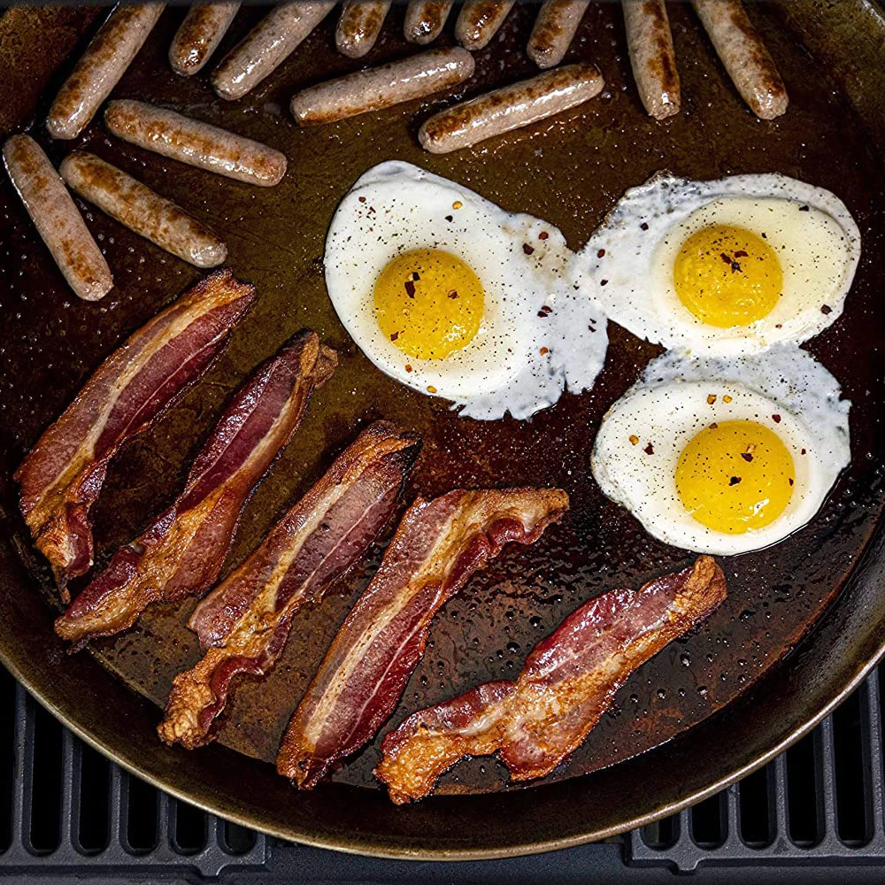 Oklahoma Joe's 19-inch Carbon Steel Griddle 4 Oklahoma Joe's 19-inch Carbon Steel Griddle - Image 2