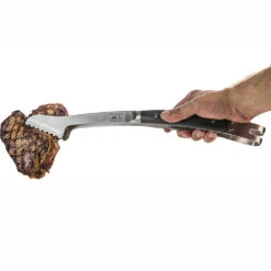 Oklahoma Joe's 2-Piece Gift Set 18-Inch Restaurant-Grade Stainless Steel BBQ Spatula And Tongs -Kitchen BBQ Sale Oklahoma Joes 2 Piece Gift Set 18 Inch Restaurant Grade Stainless Steel BBQ Spatula and Tongs 7826131R06 Tongs