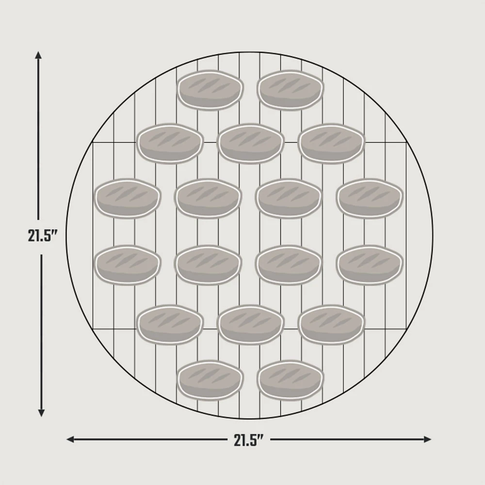 Oklahoma Joe's 21-Inch Blackjack Kettle Charcoal Grill 5 Oklahoma Joe's 21-Inch Blackjack Kettle Charcoal Grill - Image 3